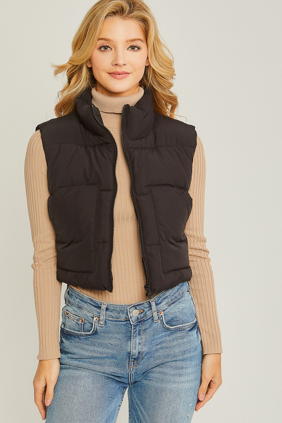 Puff Me Up Vest - 3 Colors