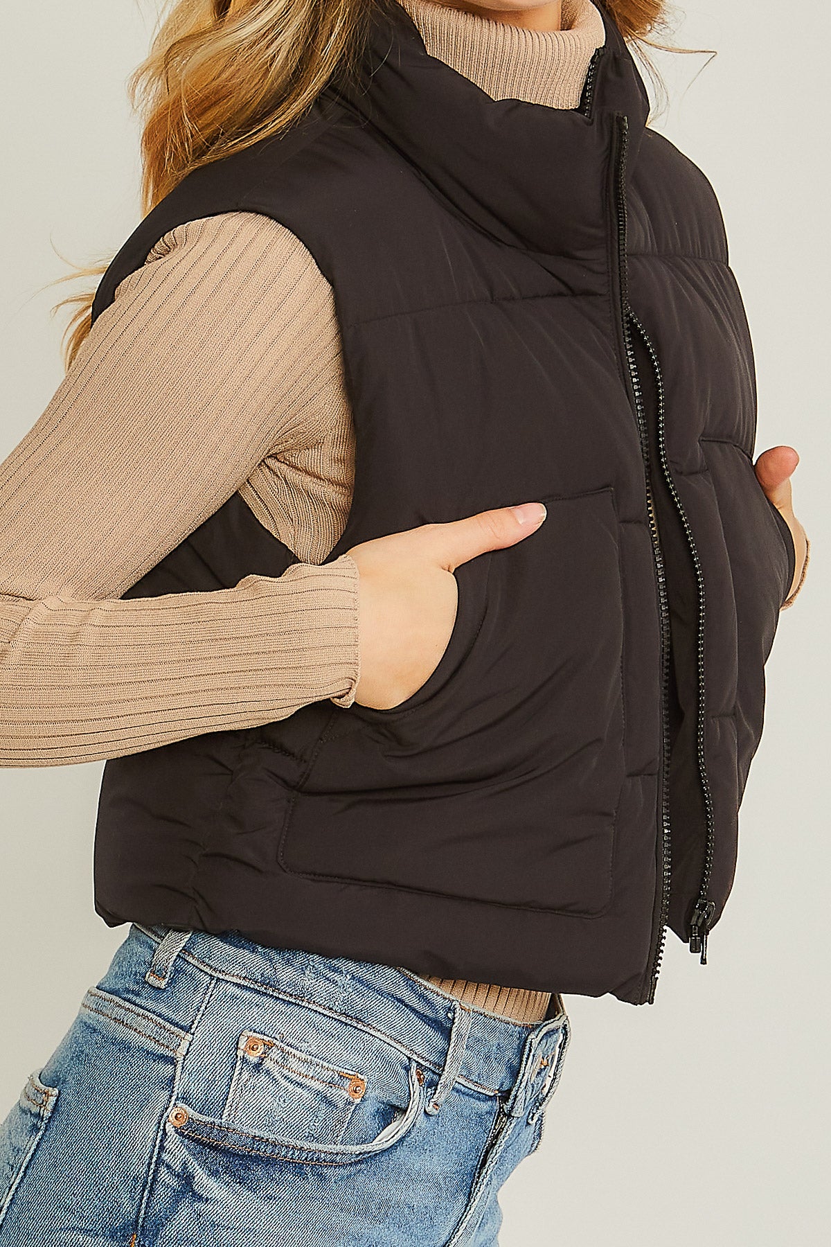 Puff Me Up Vest - 3 Colors