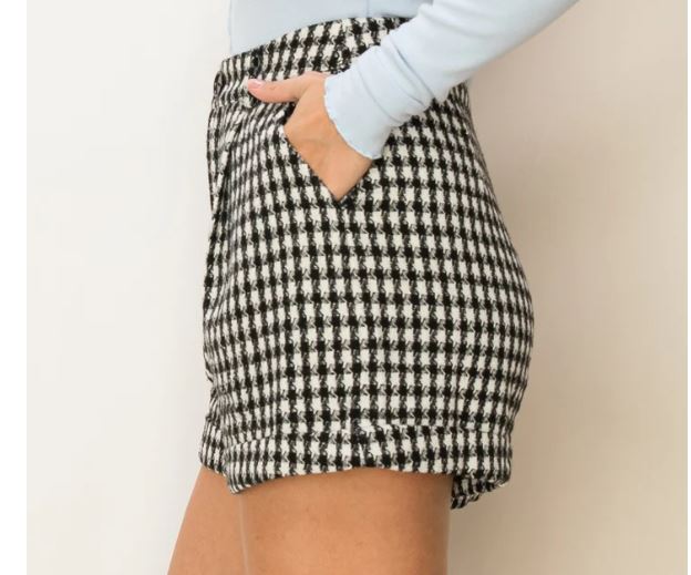 Checkered Shorts