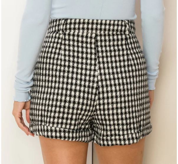 Checkered Shorts