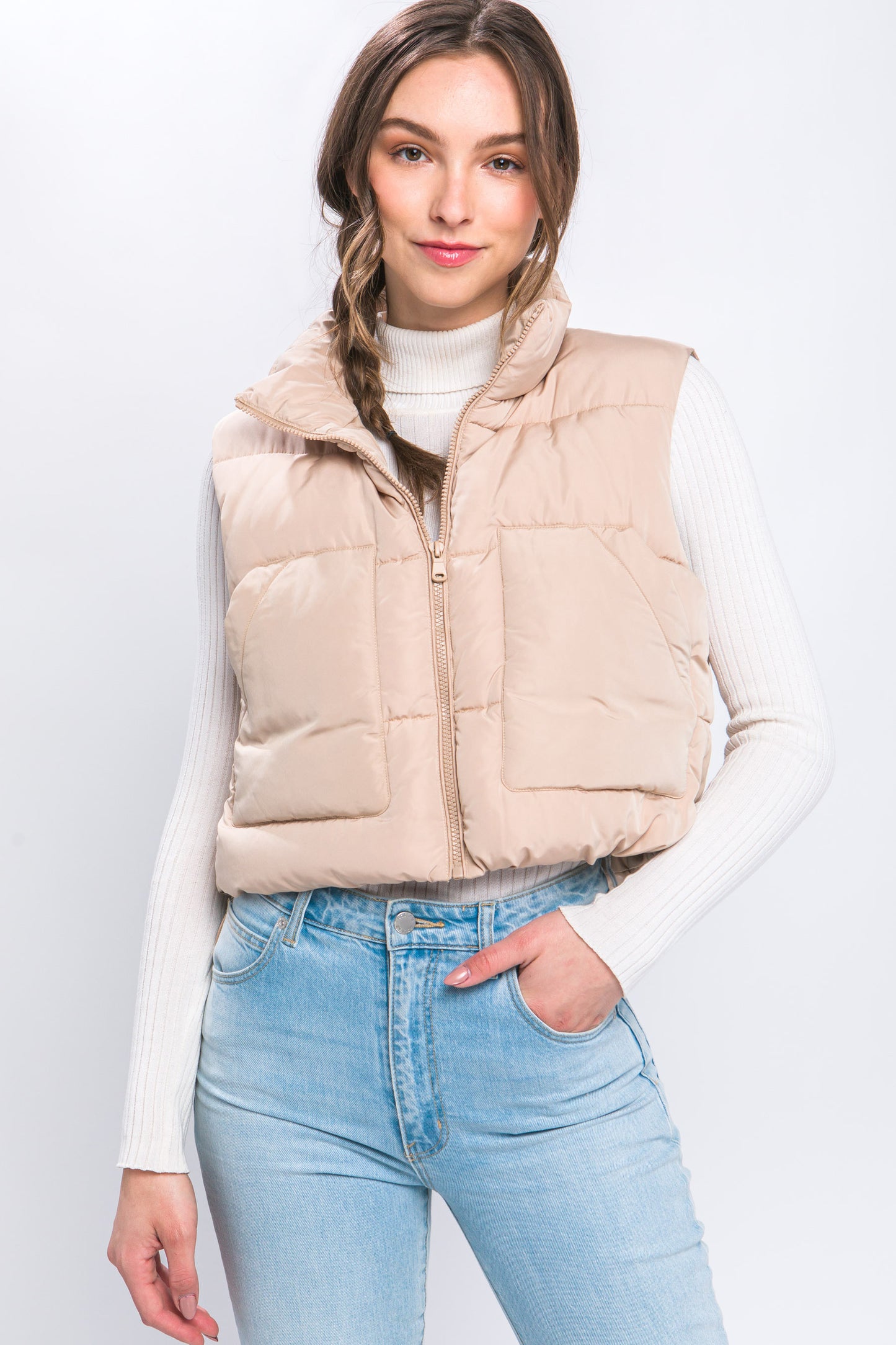 Puff Me Up Vest - 3 Colors