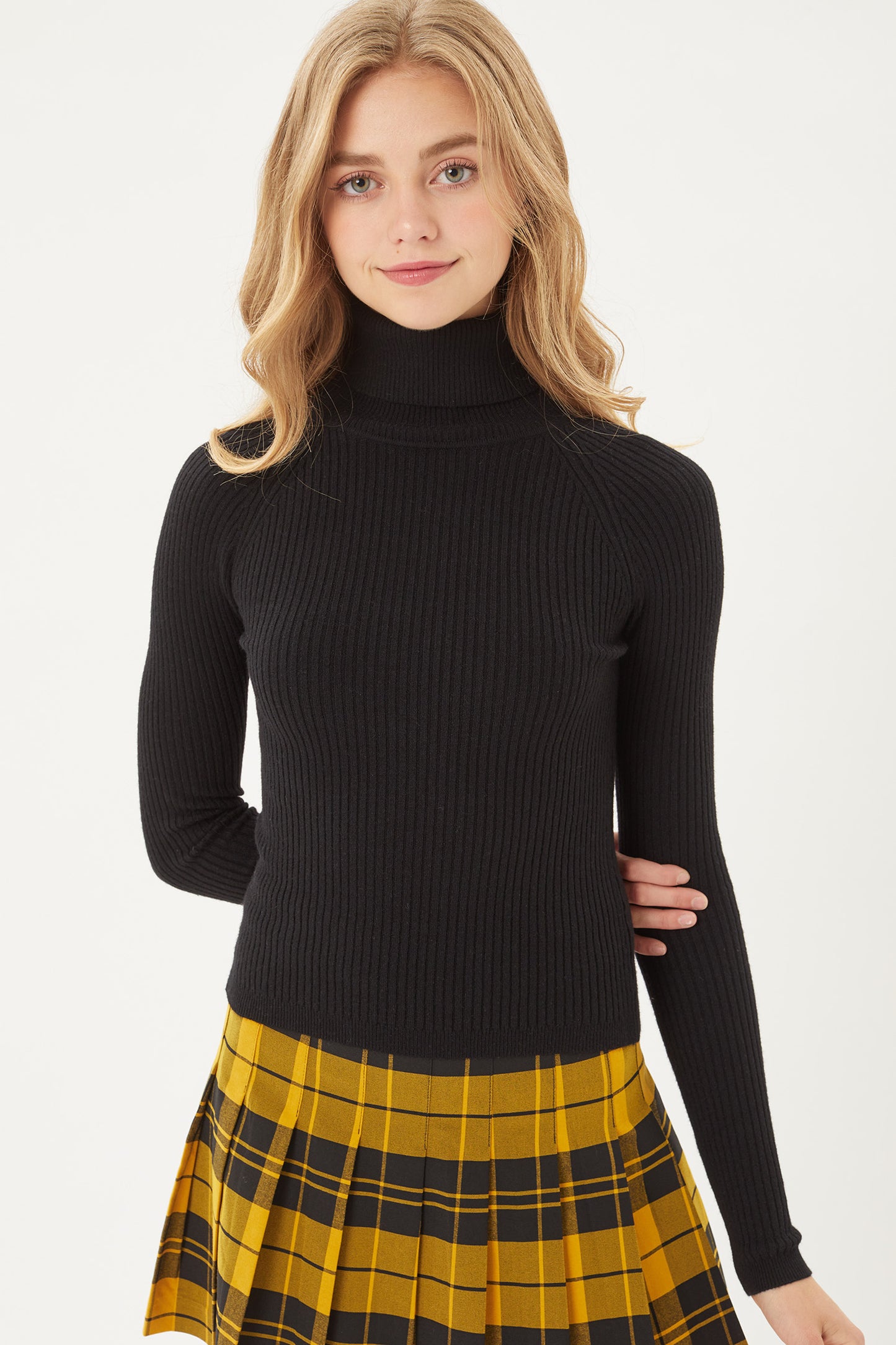 Turtleneck Sweater Top