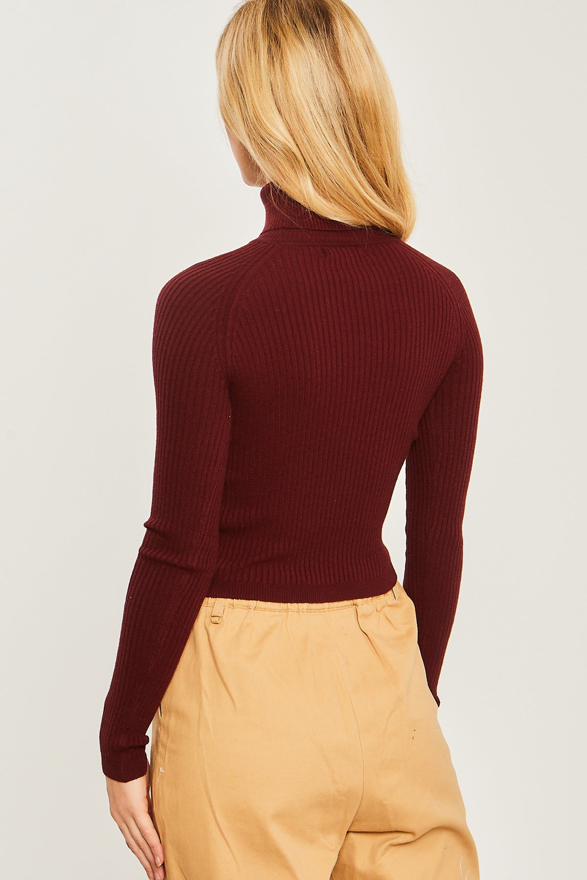 Turtleneck Sweater Top