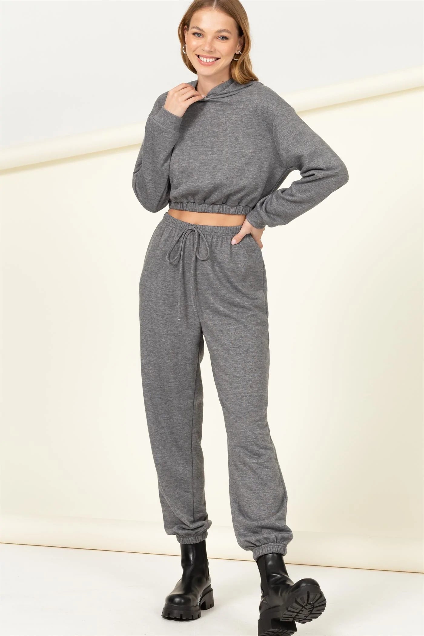 Cozy Sweatshirt Sweat Pant Set