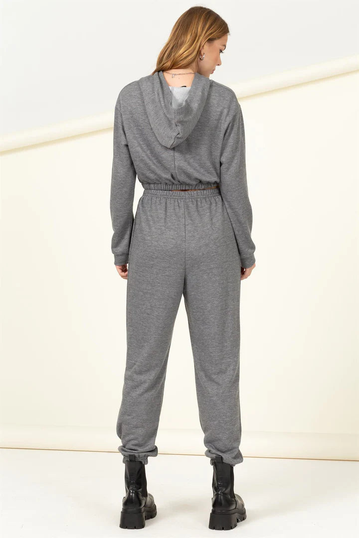 Cozy Sweatshirt Sweat Pant Set